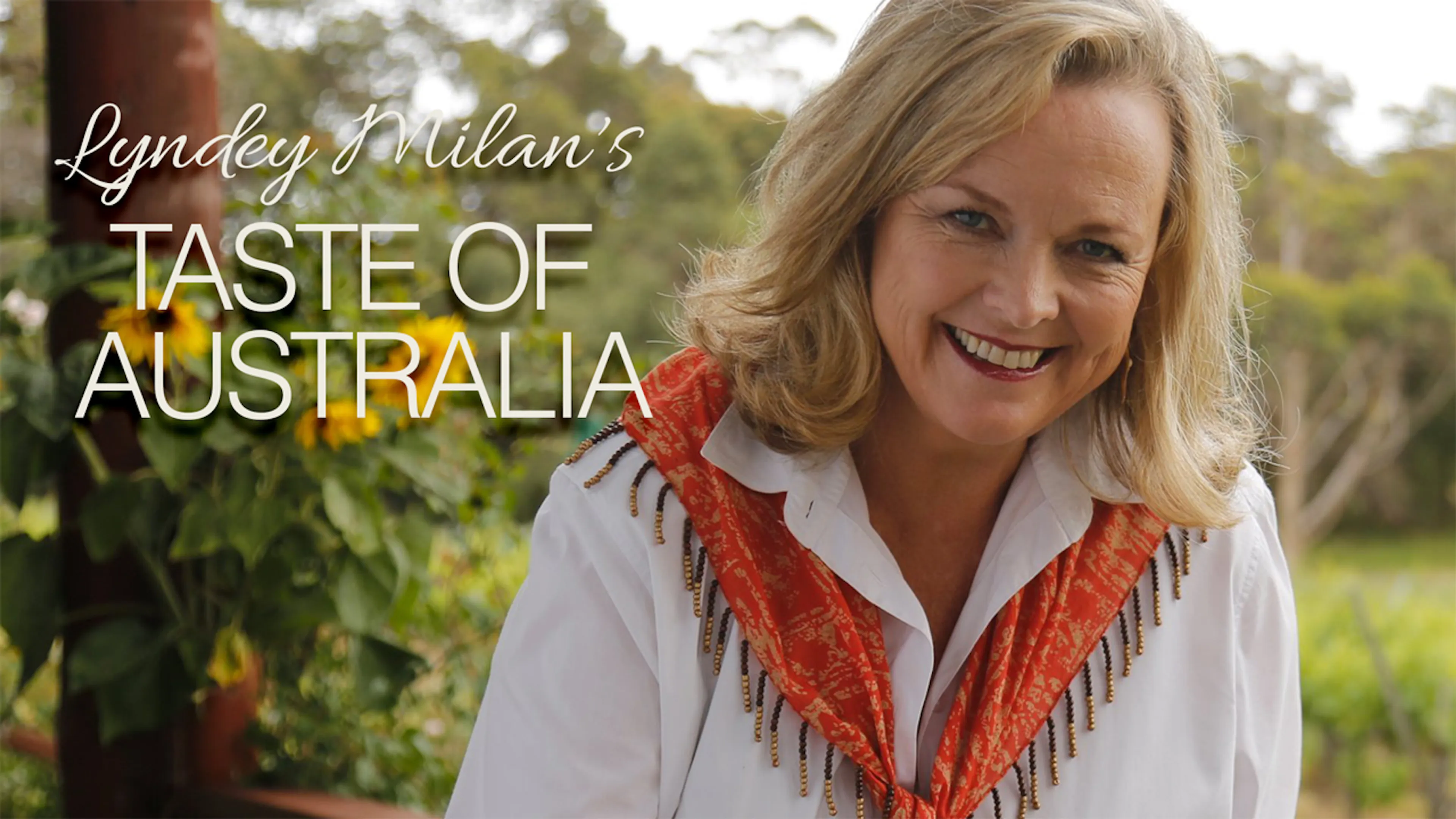 Lyndey Milan's Taste of Australia poster